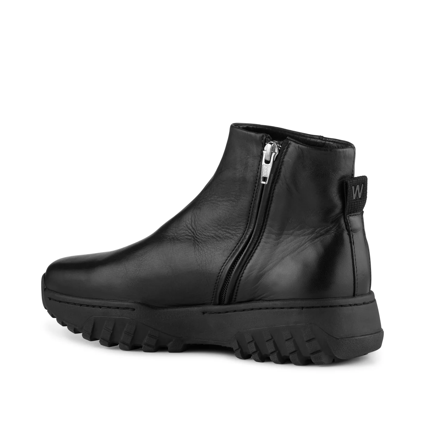 Abbi Track Leather - Black - Image 3