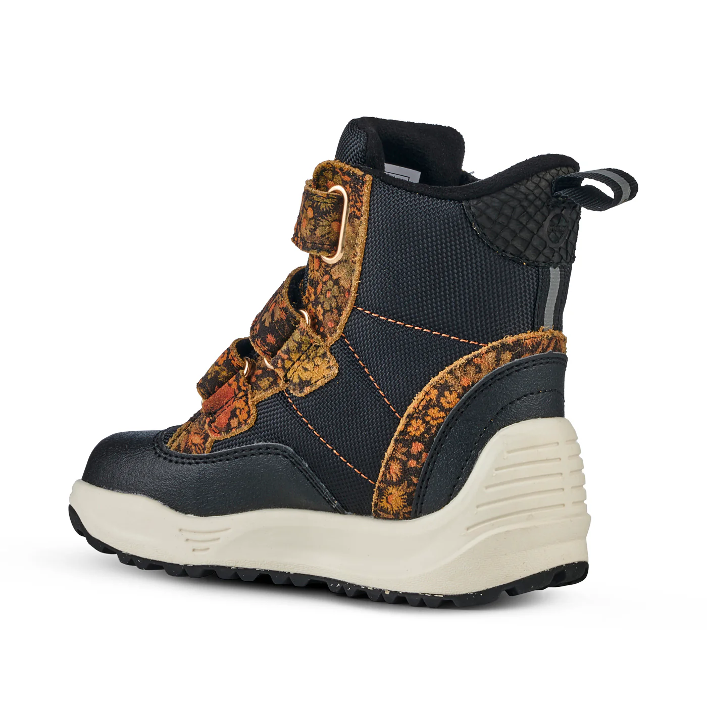 Adrian Boot Print - Black Flower - Image 3