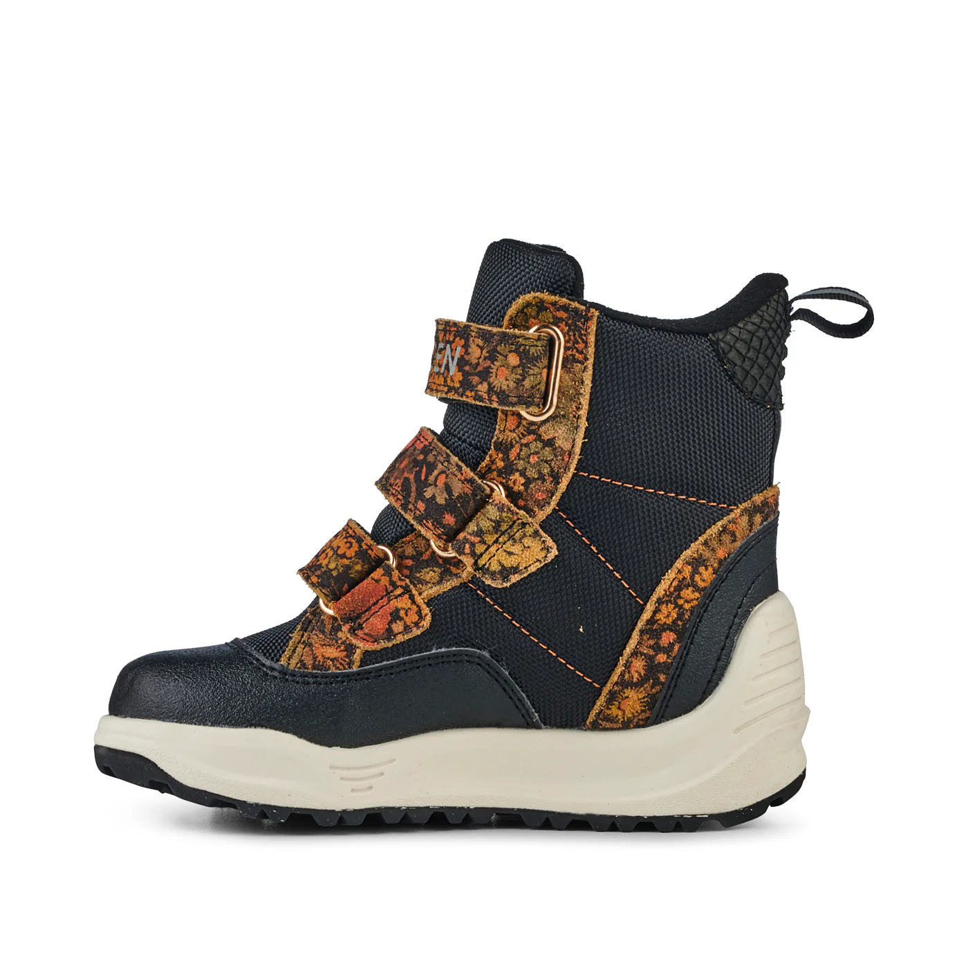 Adrian Boot Print - Black Flower - Image 4