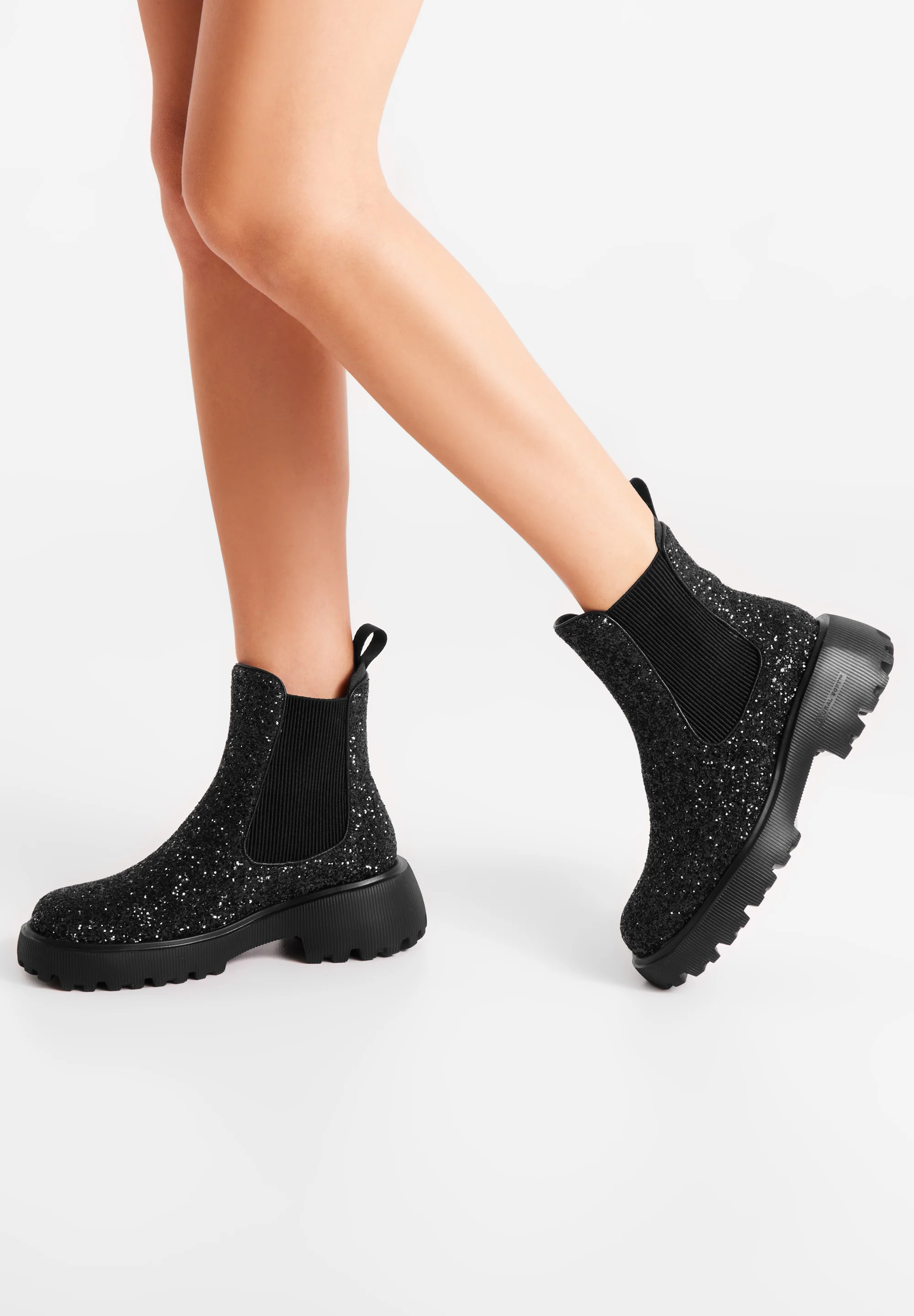 Aya Glitter - Black - Image 5