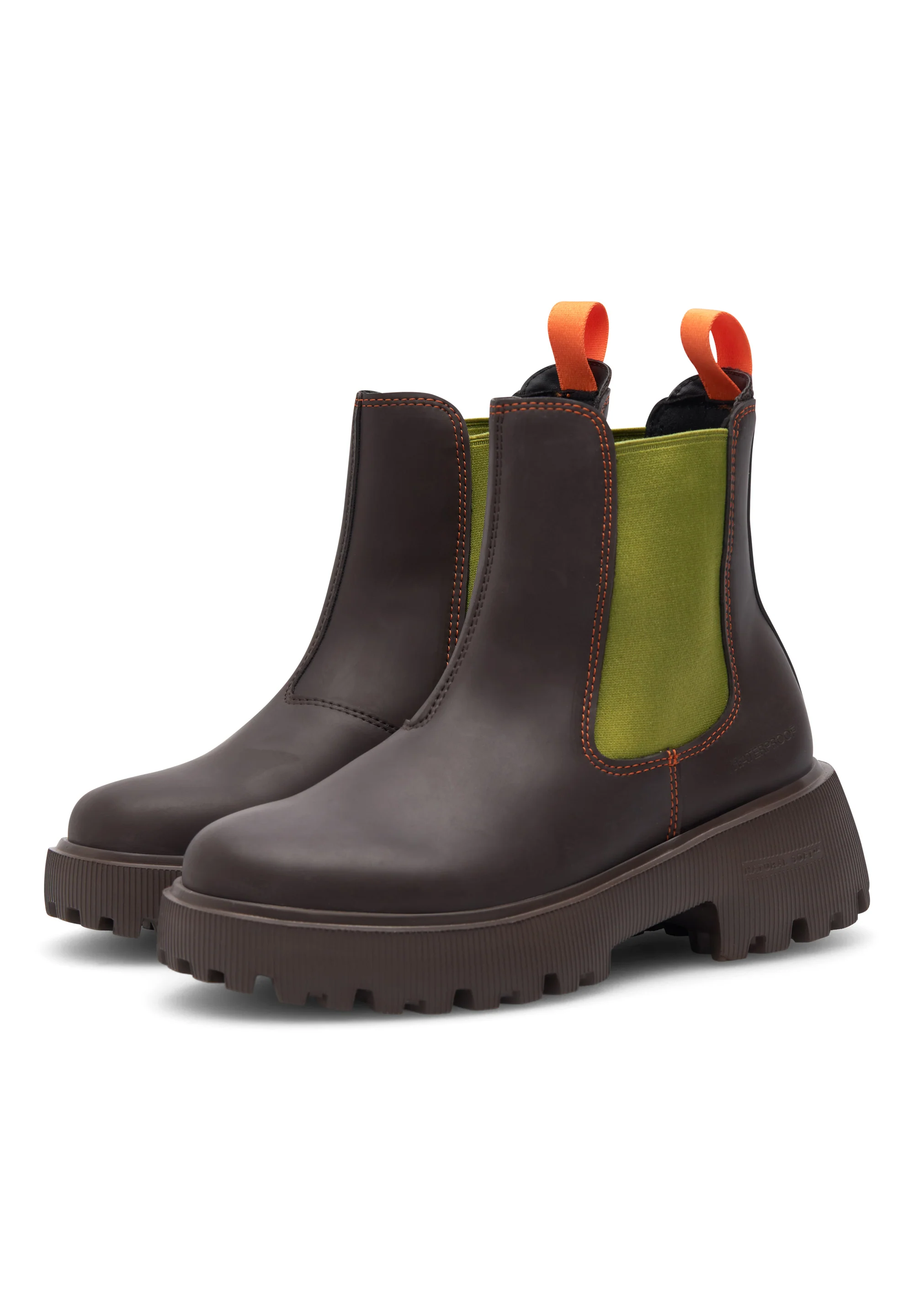 Aya Waterproof - Chocolate/Bambus Green - Image 2