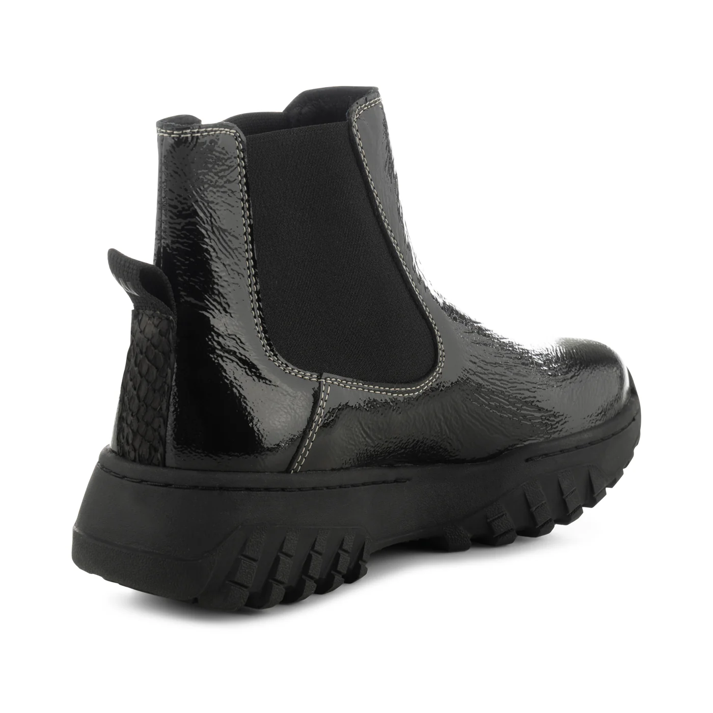Elena Patent - Black - Image 3