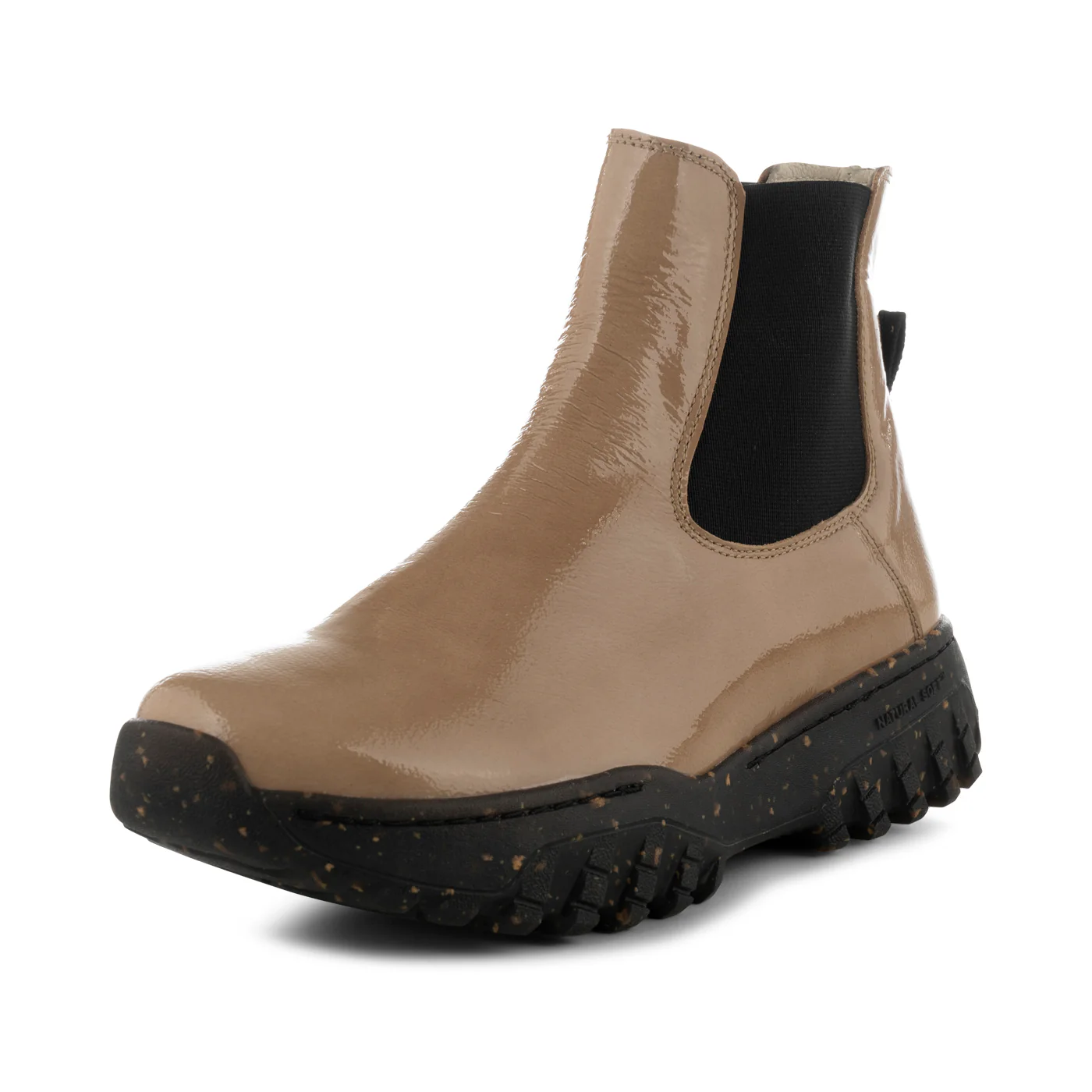 Elena Patent - Coffee Cream - Image 2