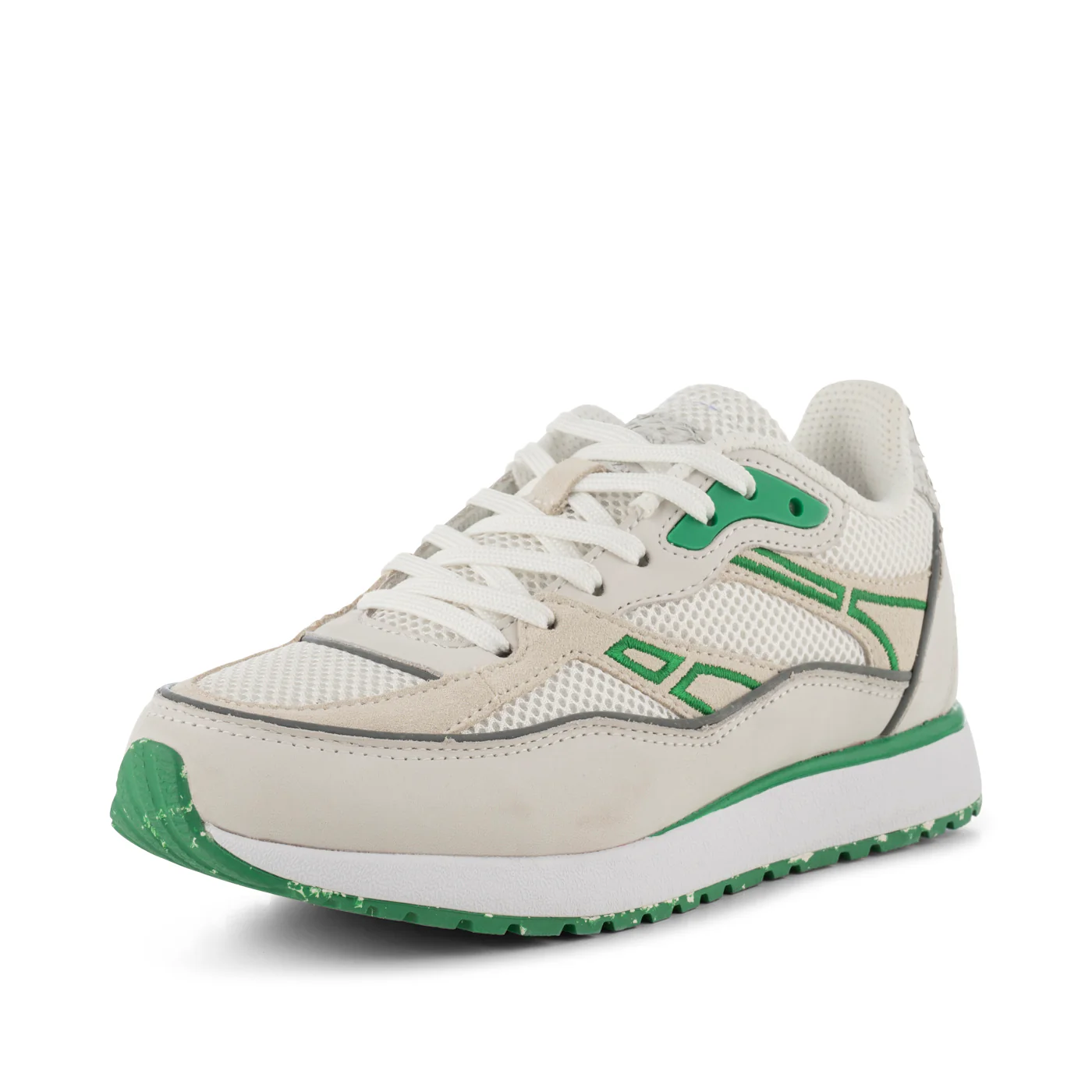 Hailey Tech Mesh - White/Basil - Image 5