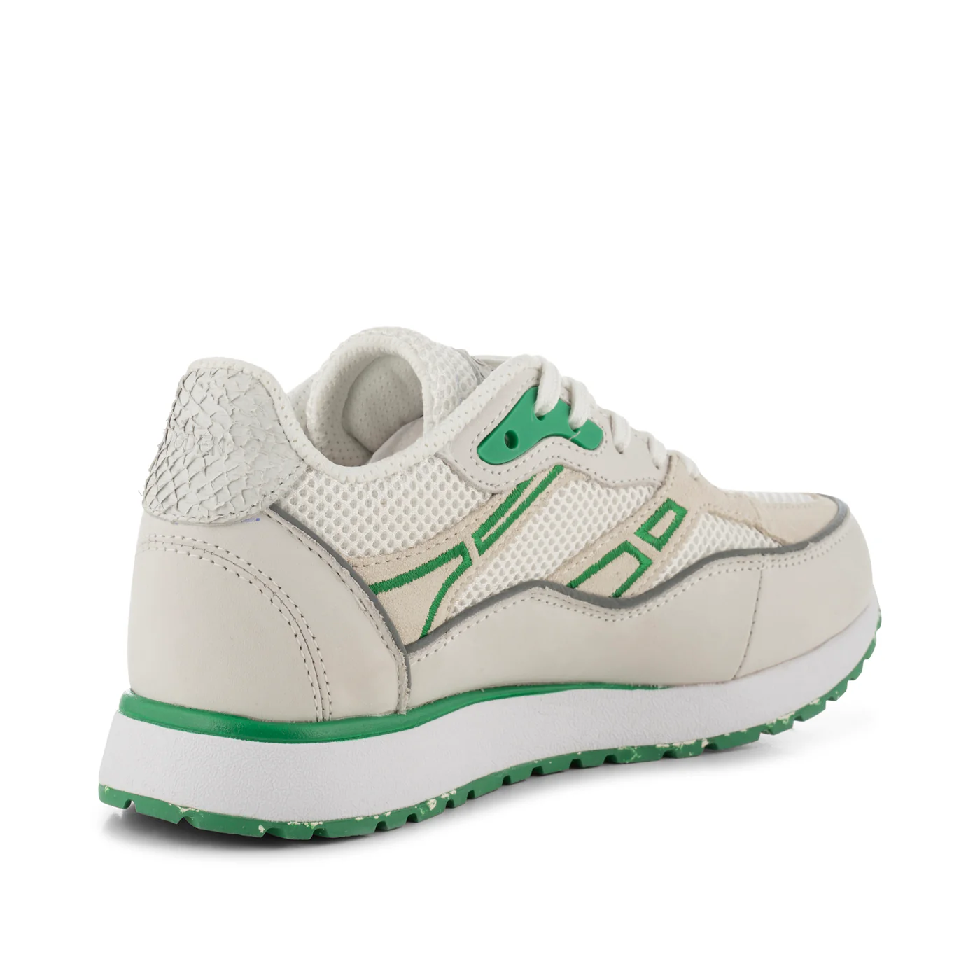 Hailey Tech Mesh - White/Basil - Image 6
