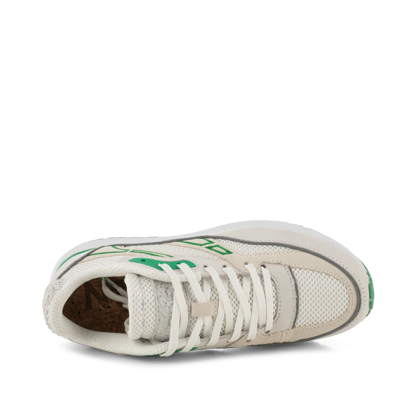 Hailey Tech Mesh - White/Basil - Image 8