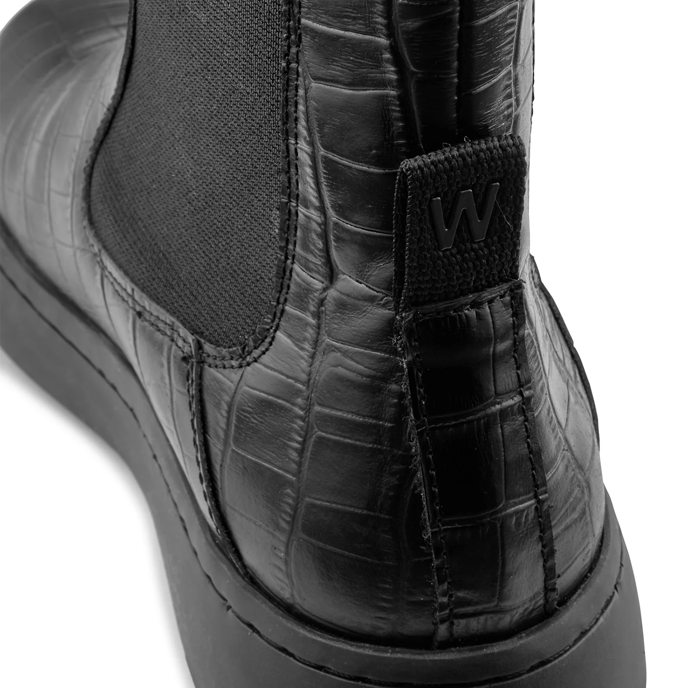 Hannah Croco - Black - Image 8