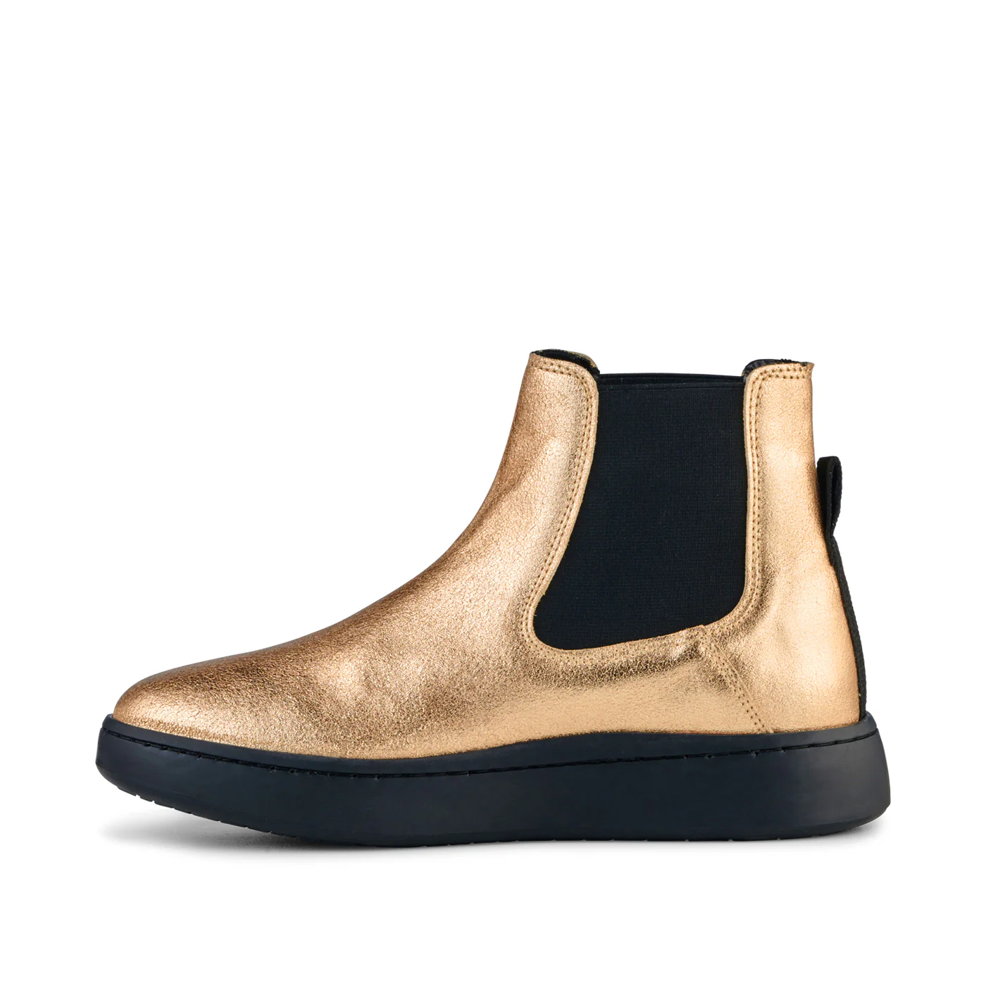 Hannah Metallic Leather - Gold - Image 4