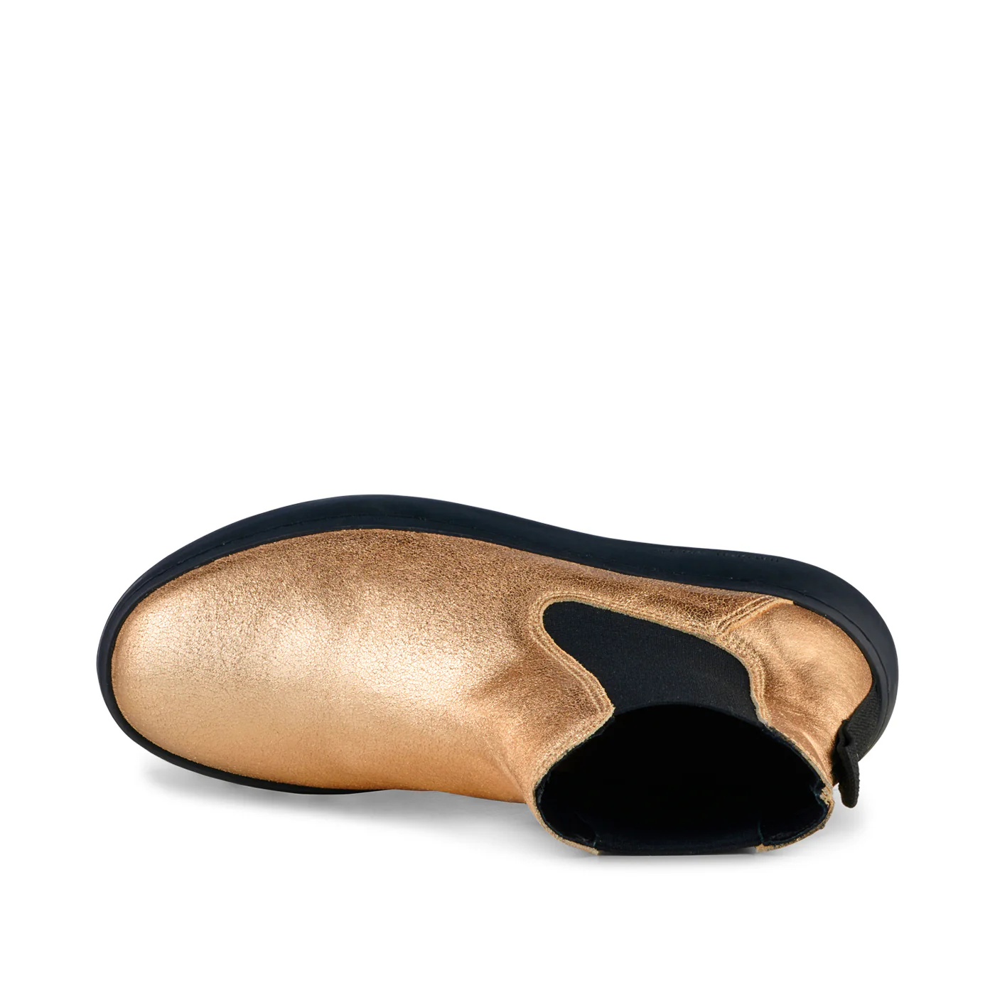 Hannah Metallic Leather - Gold - Image 5