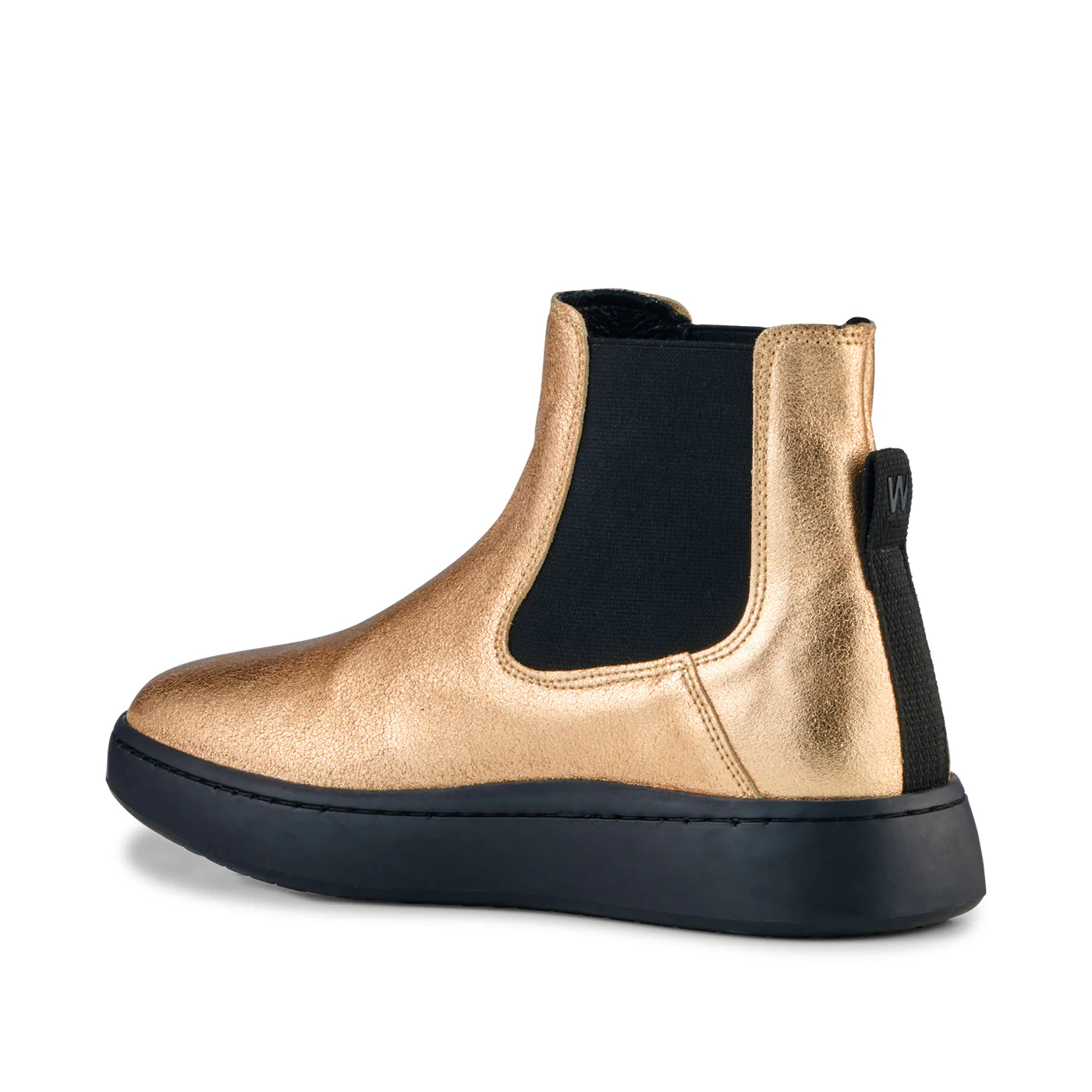 Hannah Metallic Leather - Gold - Image 8