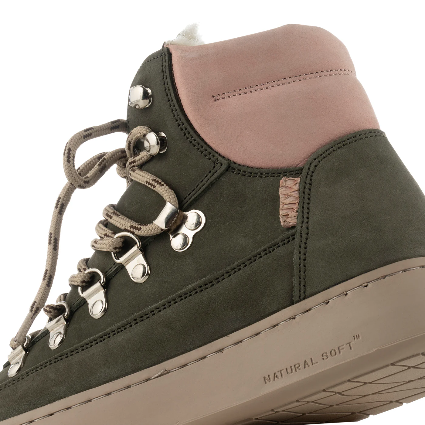 Iris Nubuck - Green/Rose - Image 10