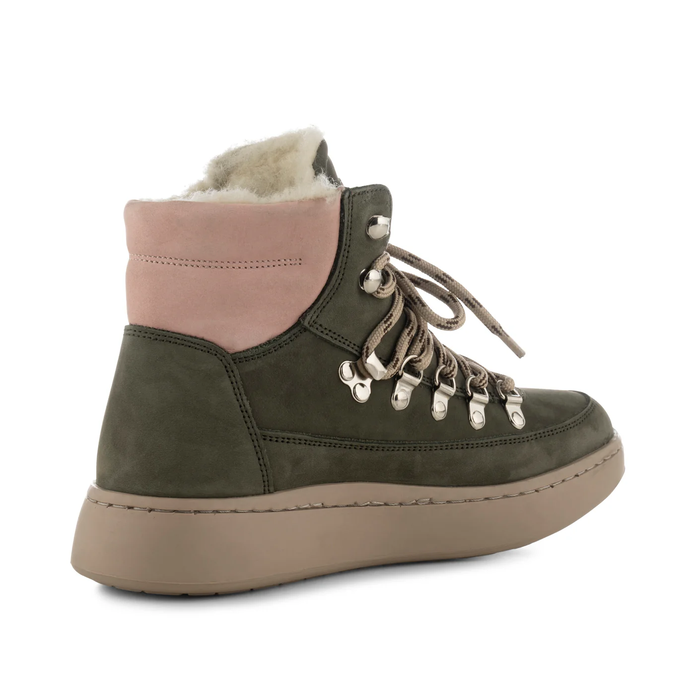 Iris Nubuck - Green/Rose - Image 5