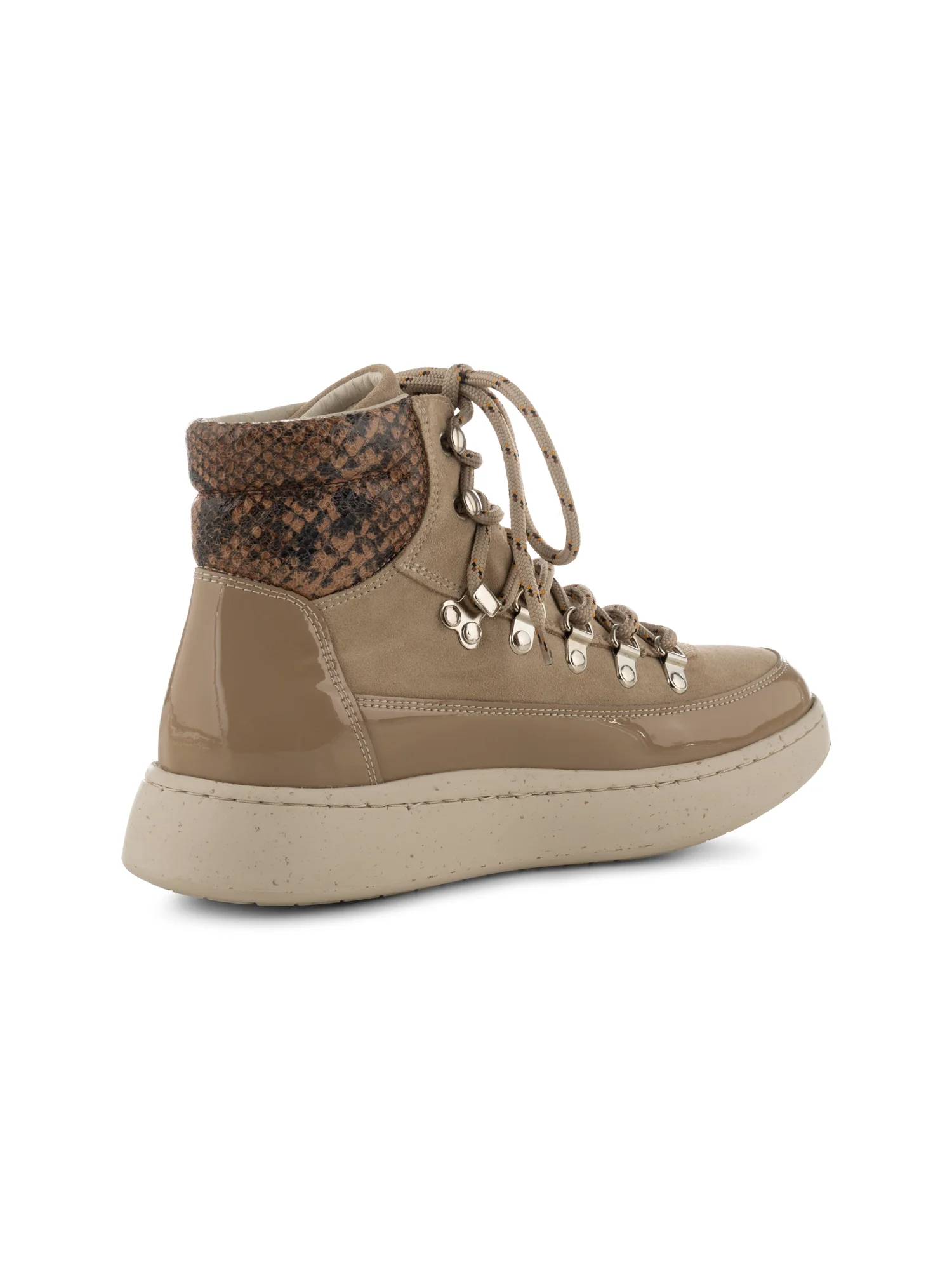 Iris Snake Patent - Coffee Cream - Image 3