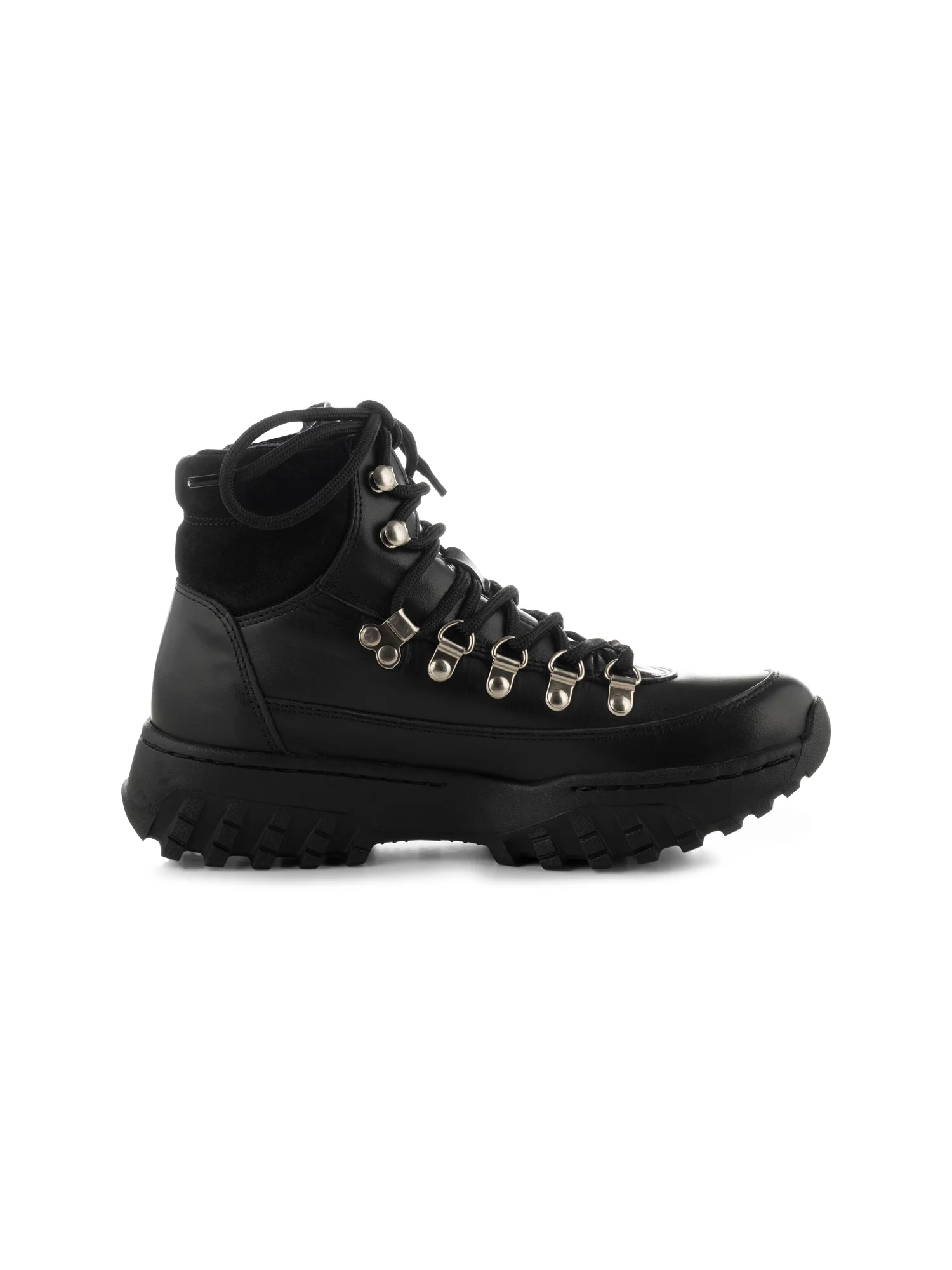 Iris Track Leather - Black - Image 4