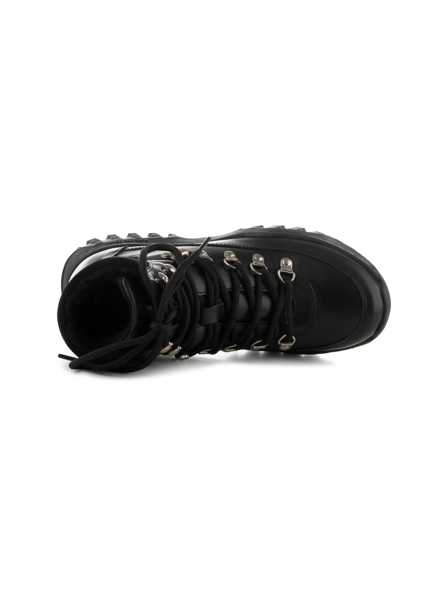 Iris Track Leather - Black - Image 5