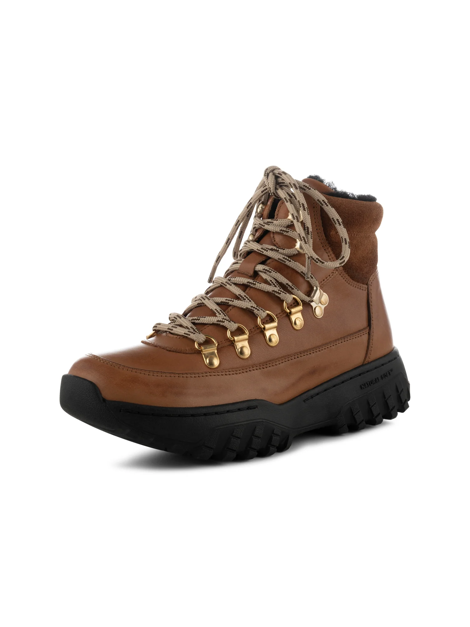 Iris Track Leather - Tan - Image 2