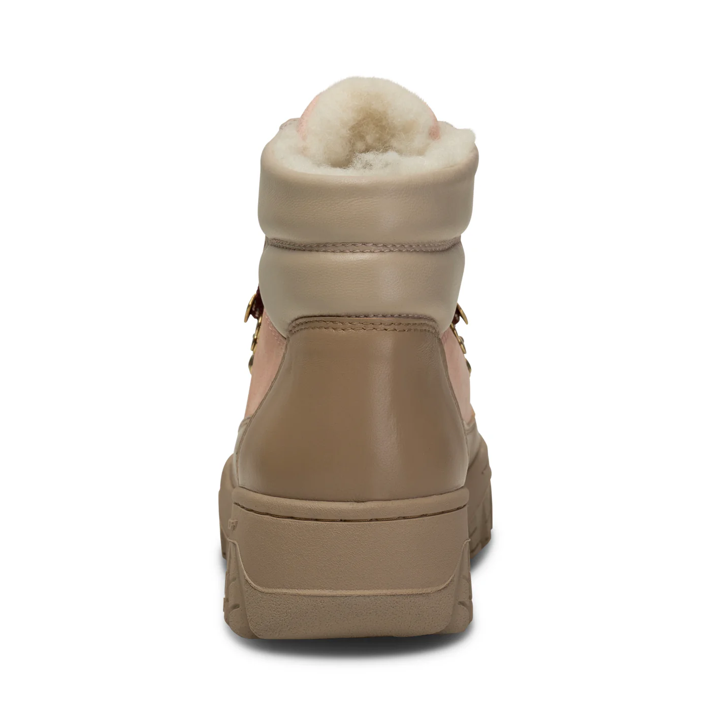 Iris Track Leather Suede - Ballerina/Silver Mink - Image 7