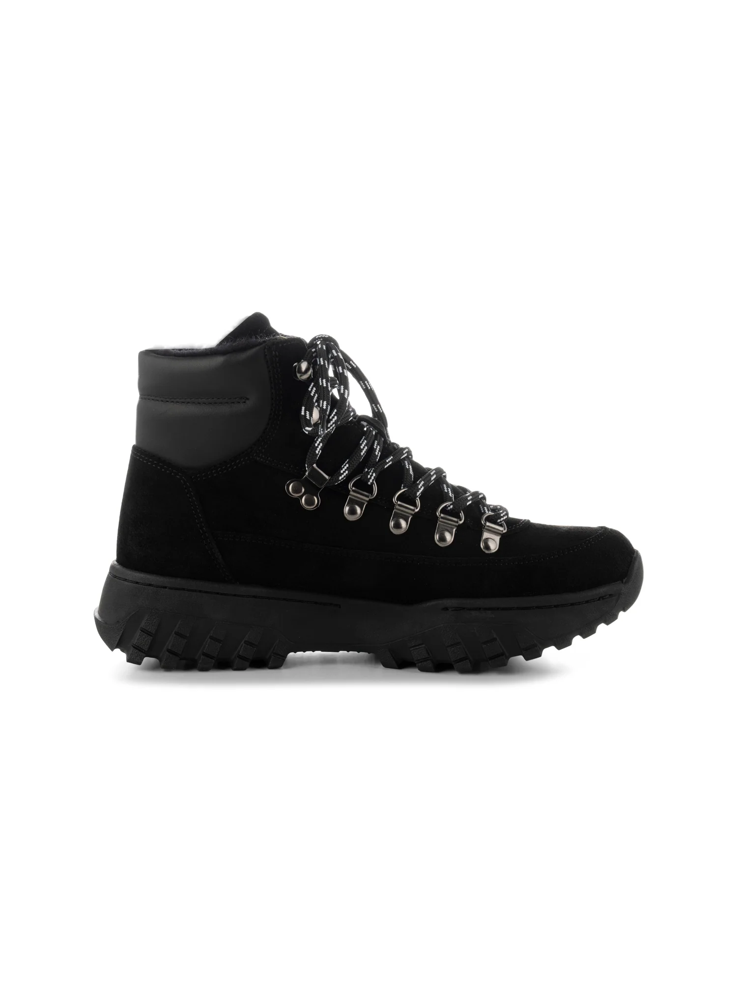 Iris Track Suede - Black - Image 4