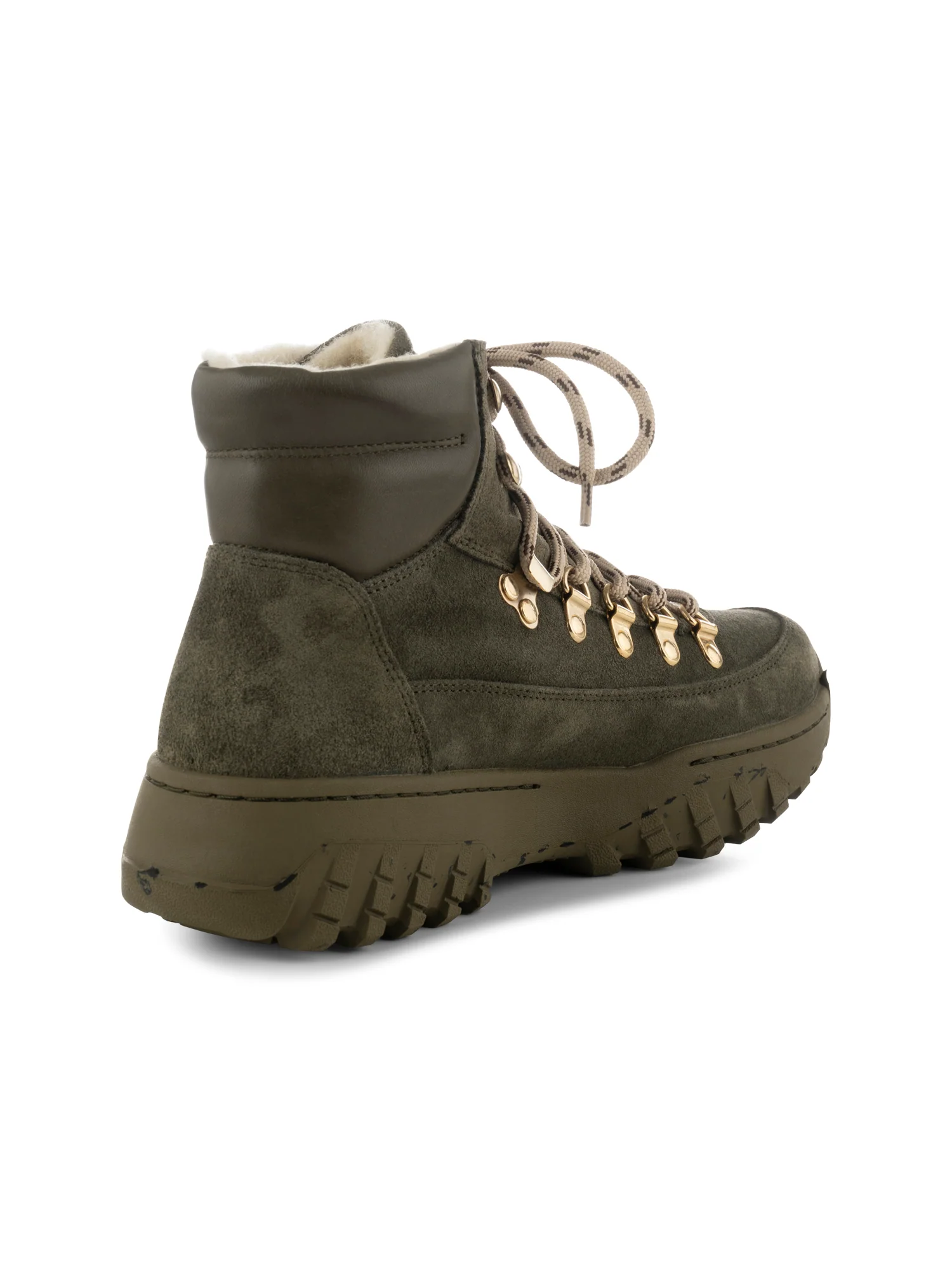 Iris Track Suede - Moss - Image 3