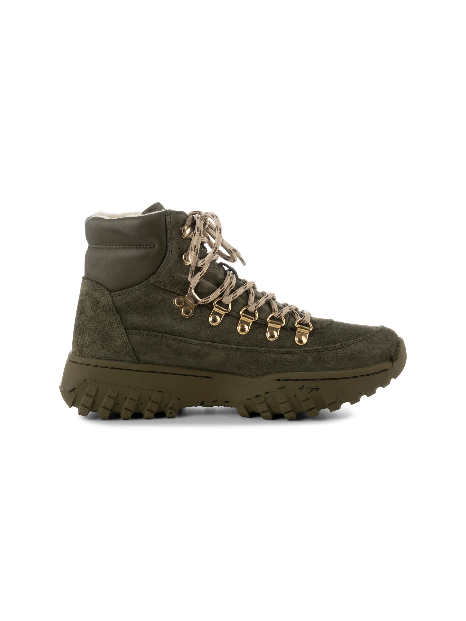 Iris Track Suede - Moss - Image 4