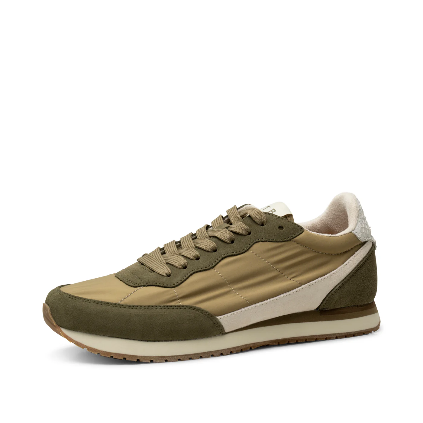 Jansen retro sneaker textile - Khaki - Image 2
