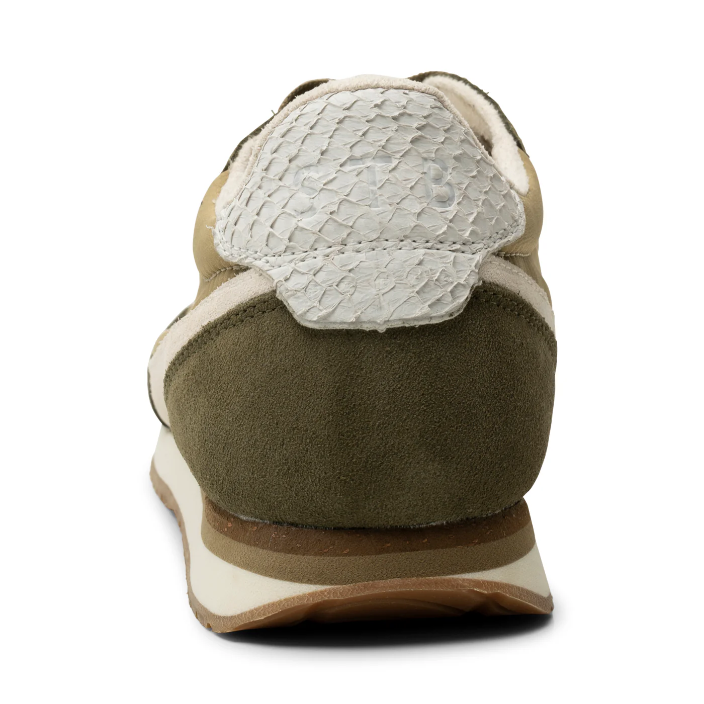 Jansen retro sneaker textile - Khaki - Image 7