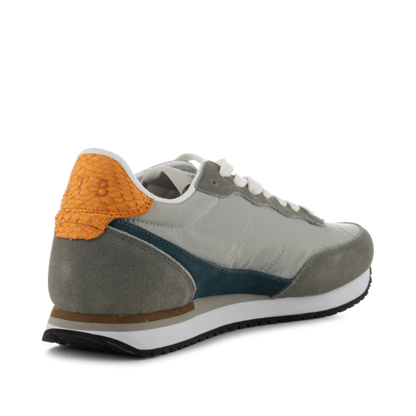 Jansen retro sneaker textile - Grey - Image 6