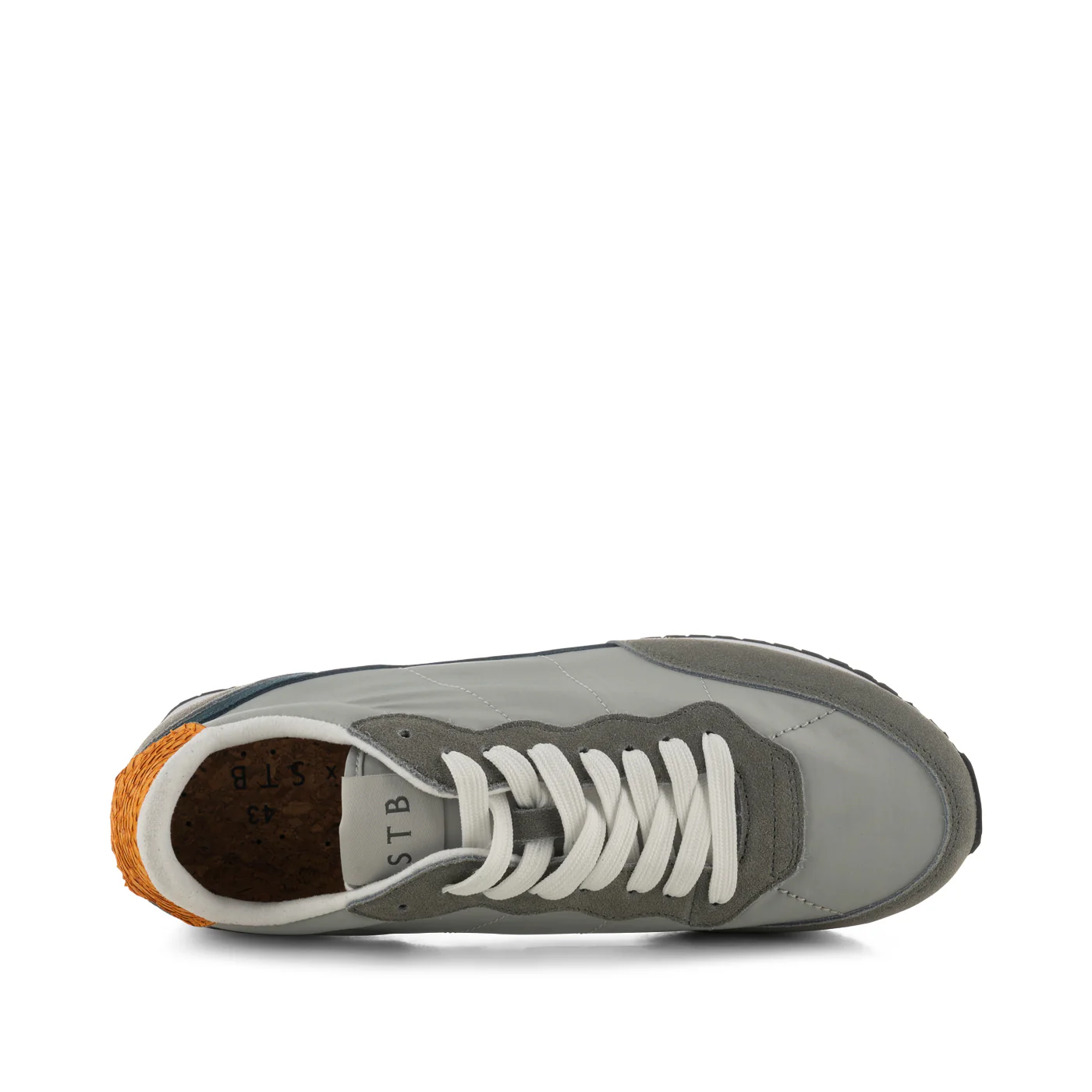 Jansen retro sneaker textile - Grey - Image 8