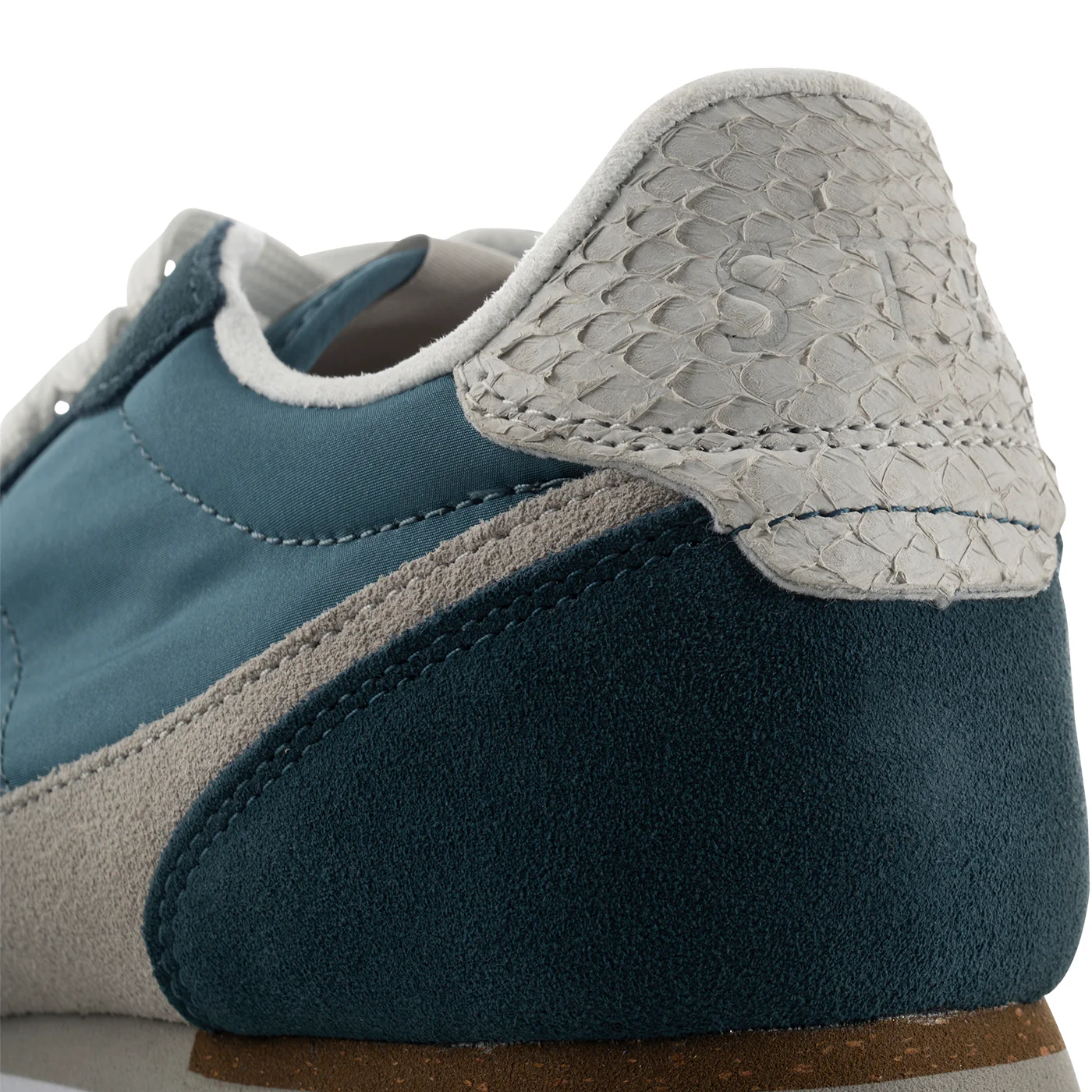 Jansen retro sneaker textile - Navy - Image 10