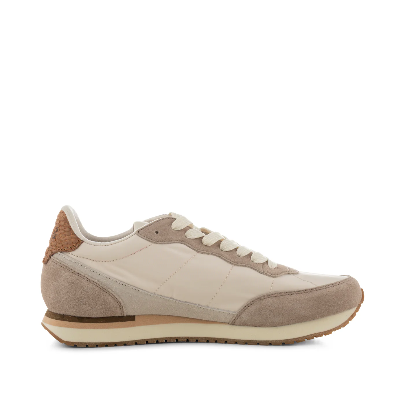 Jansen retro sneaker textile - Taupe - Image 7