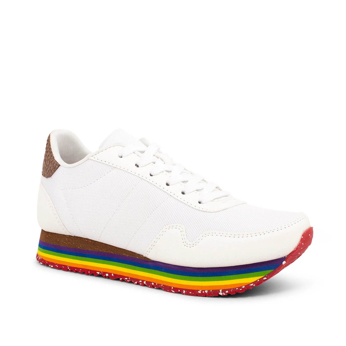 Katrina Teen Plateau - Bright White Rainbow - Image 2