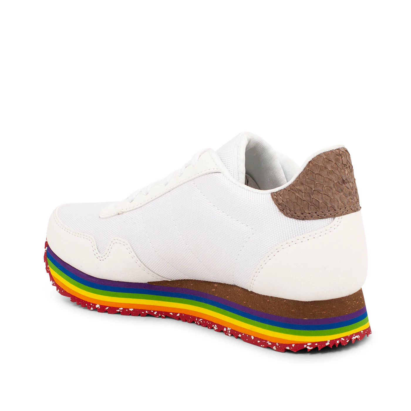 Katrina Teen Plateau - Bright White Rainbow - Image 6