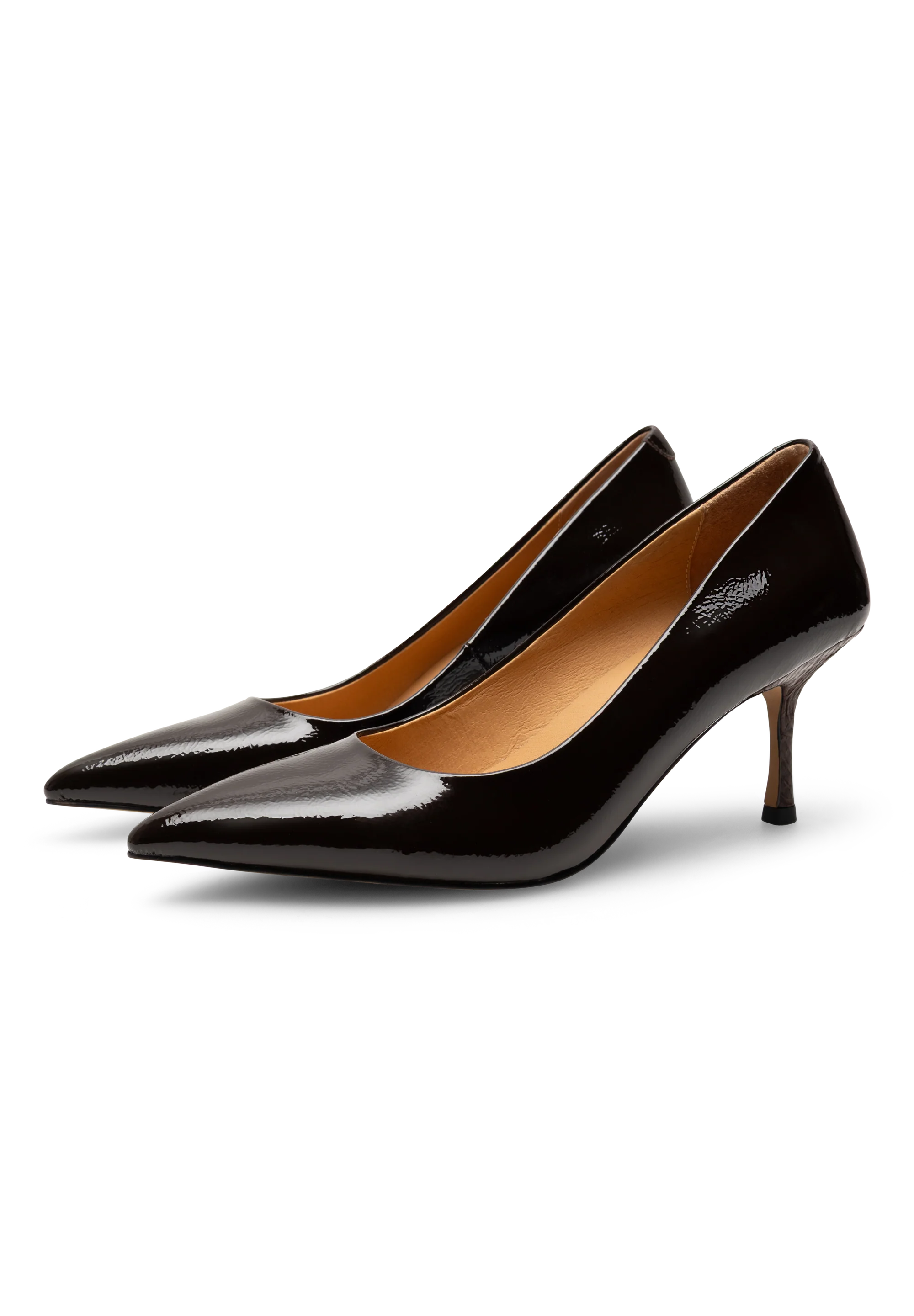 Laura Patent - Chocolate - Image 2