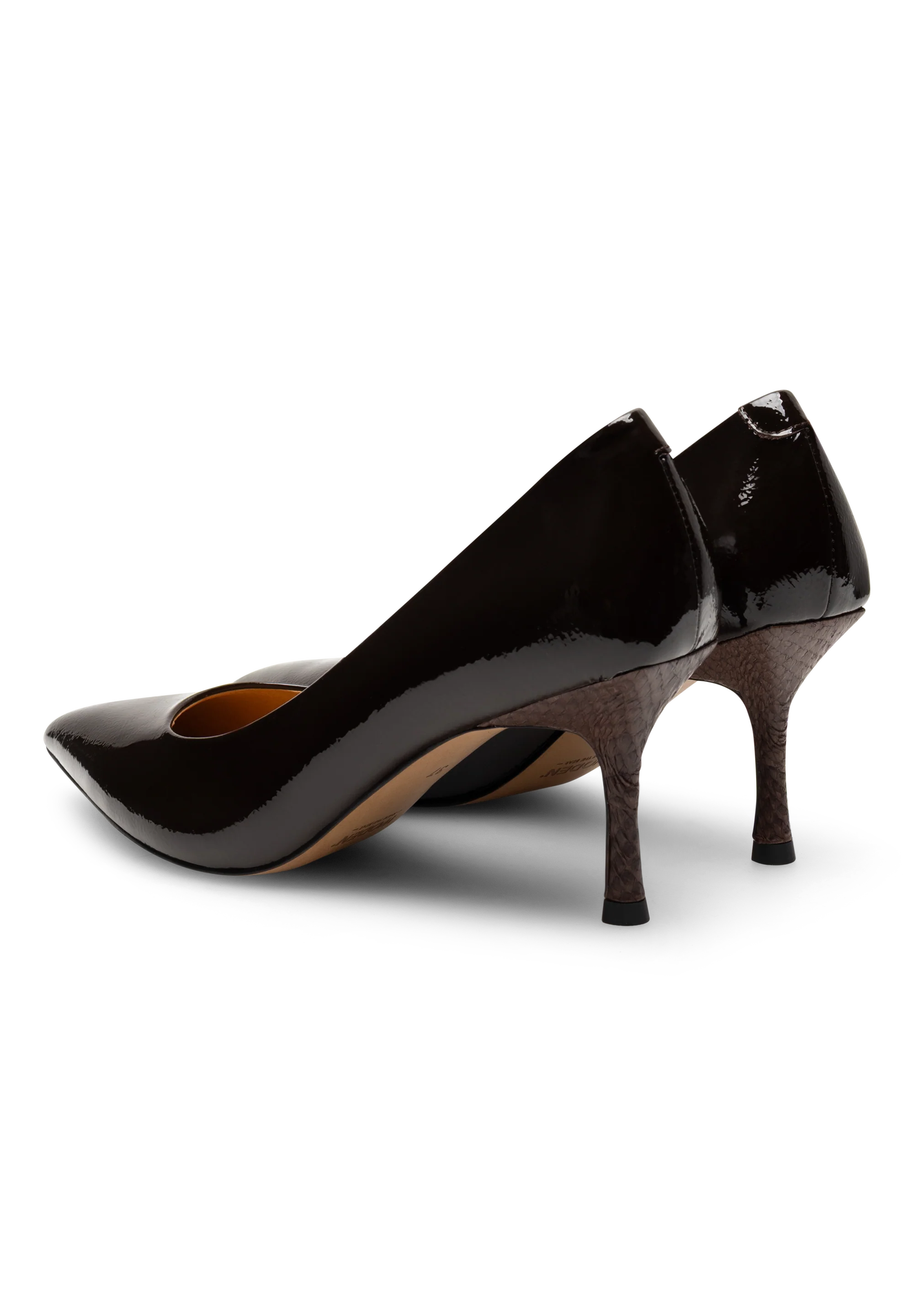 Laura Patent - Chocolate - Image 3