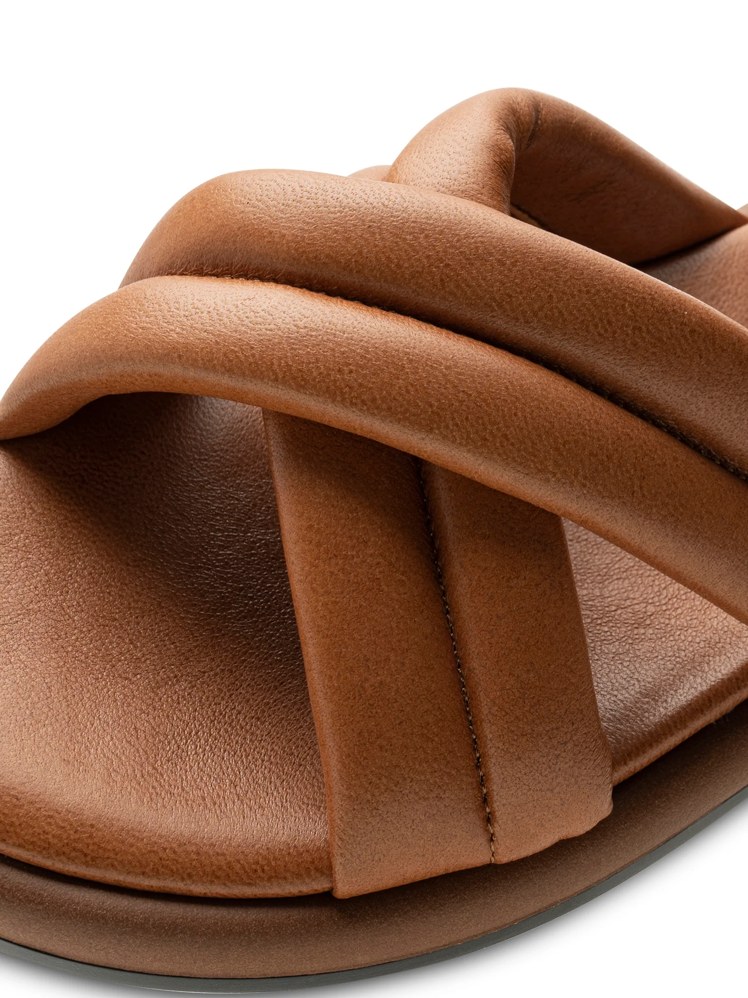 Lotta Cross Mule - Tan - Image 8
