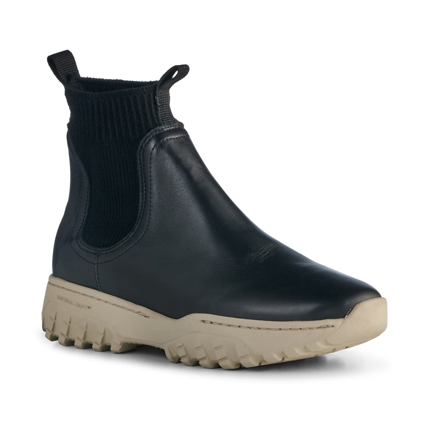 Lucy Track Leather - Black - Image 3