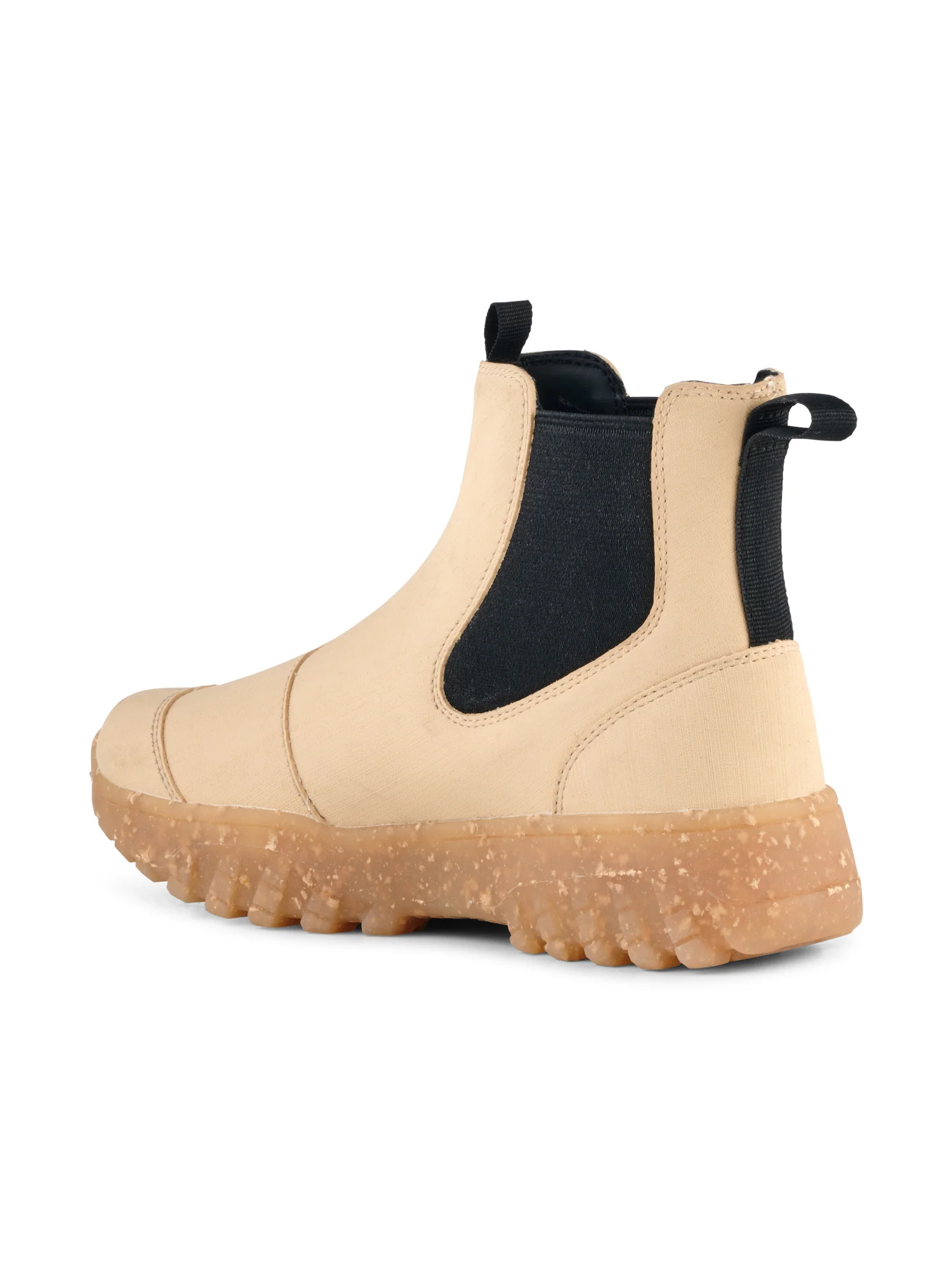 Magda Rubber Track Boot - Beige - Image 3