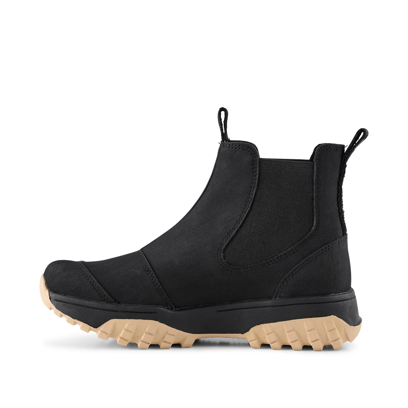 Magda Rubber Track Boot - Black/Beige - Image 4