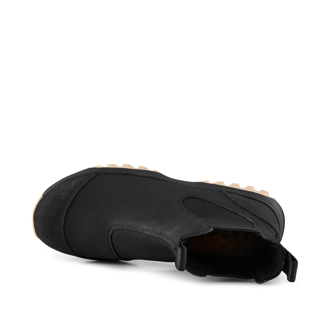 Magda Rubber Track Boot - Black/Beige - Image 5