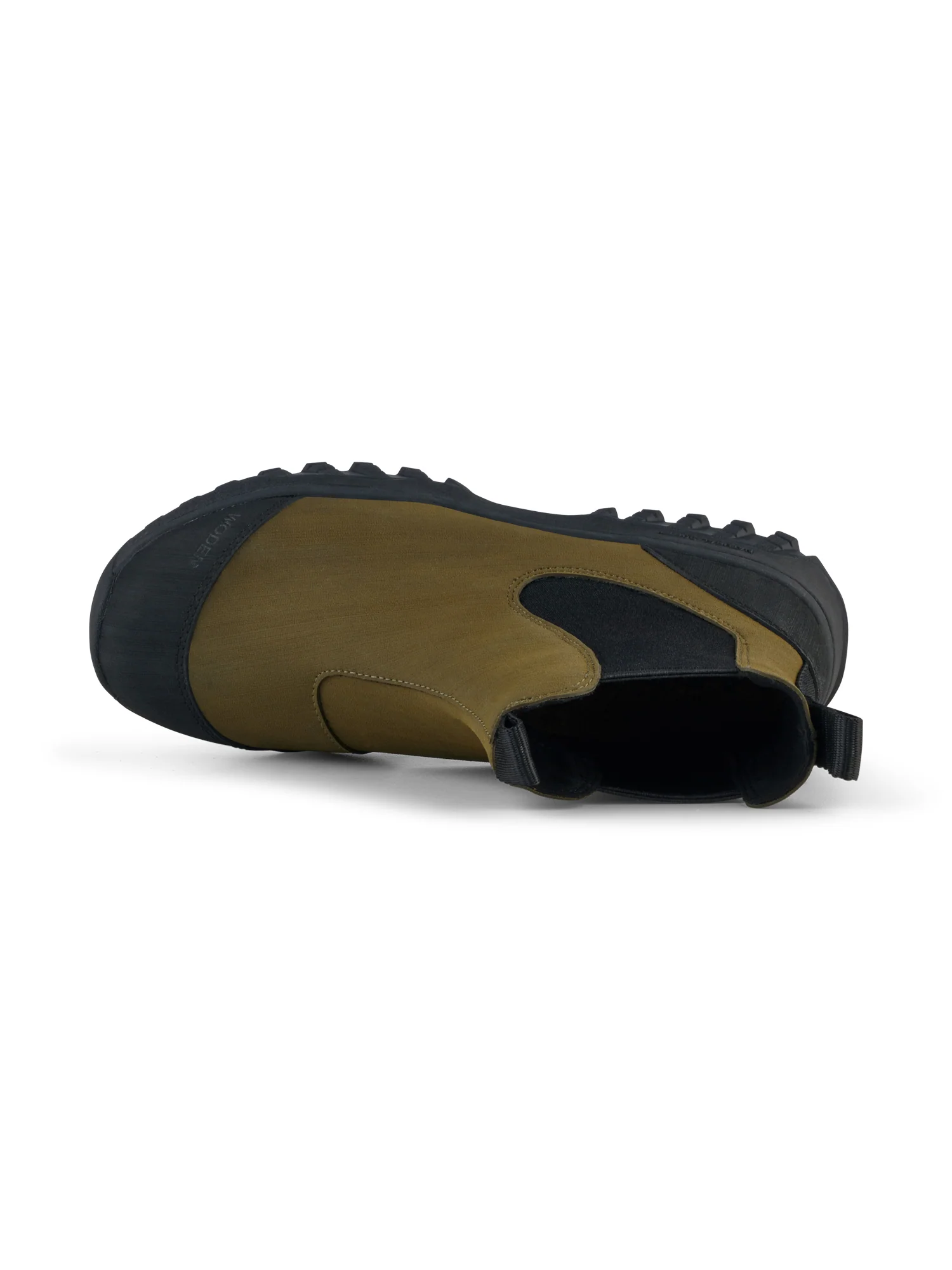 Magda Rubber Track Boot - Dark Olive/Black - Image 5