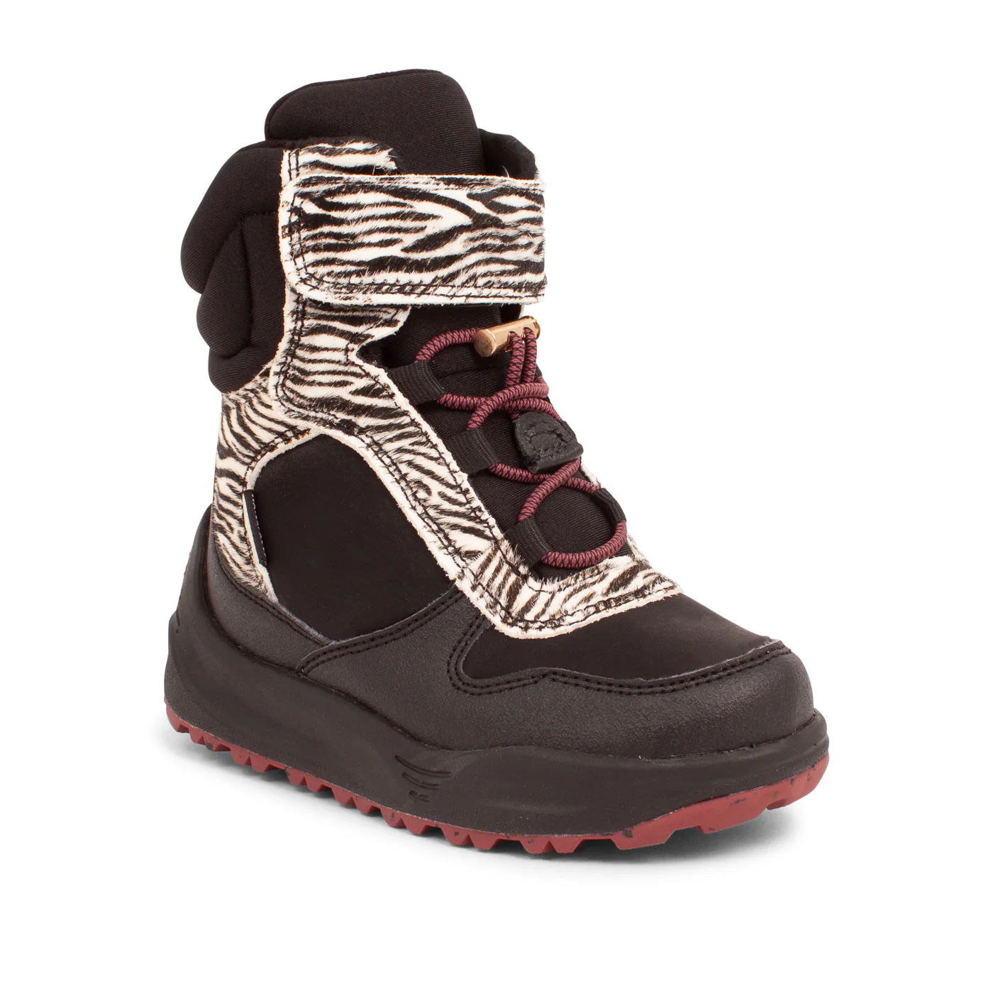 Malika Boot - Black/Zebra - Image 2