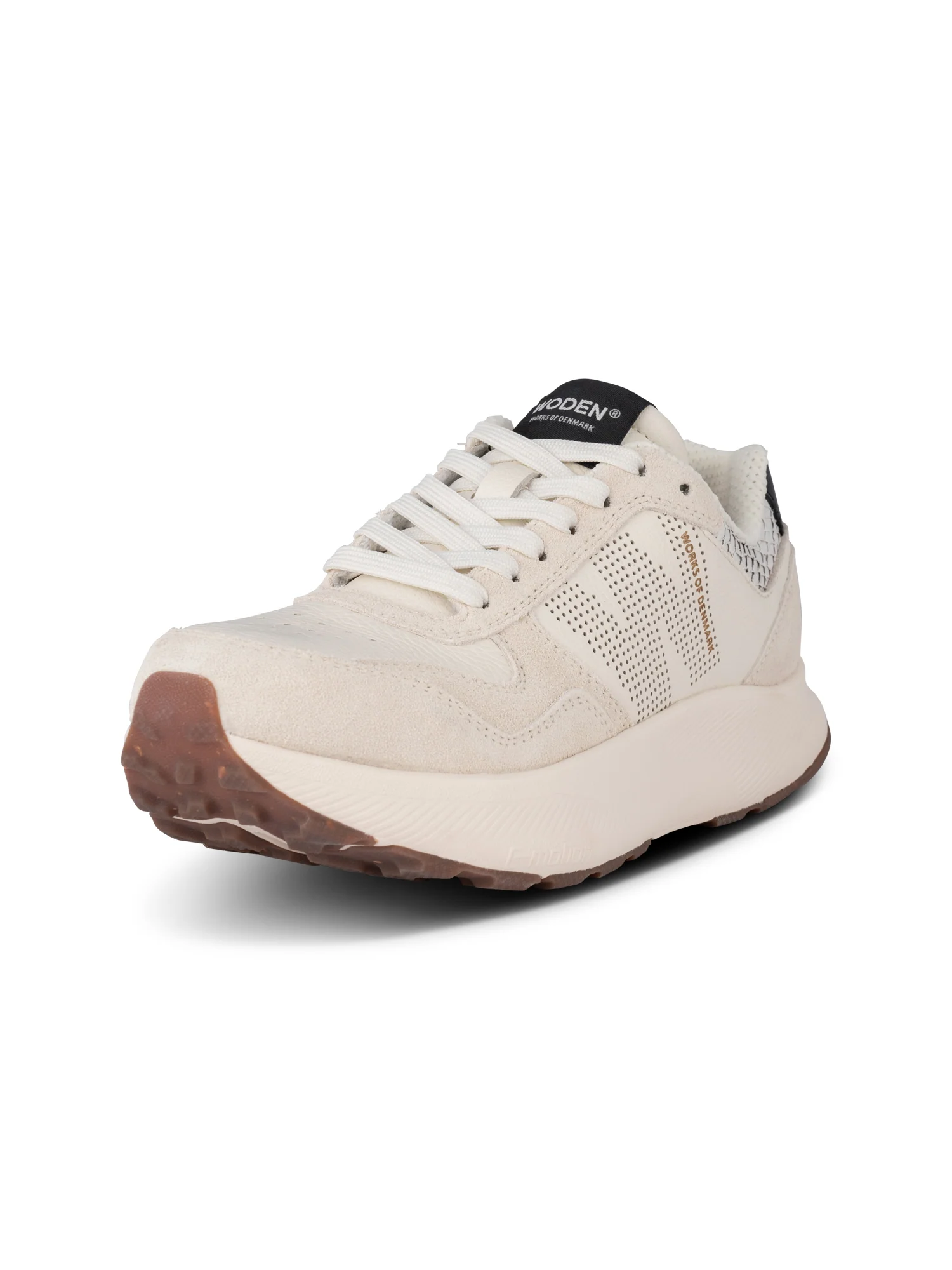 Mathilde Runner Leather - Blanc de Blanc - Image 2