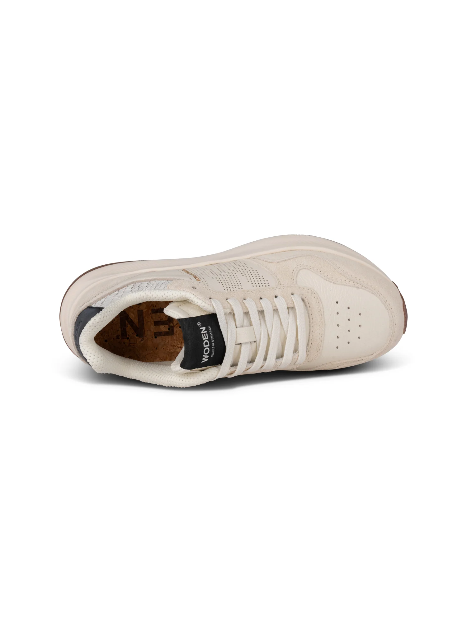 Mathilde Runner Leather - Blanc de Blanc - Image 5