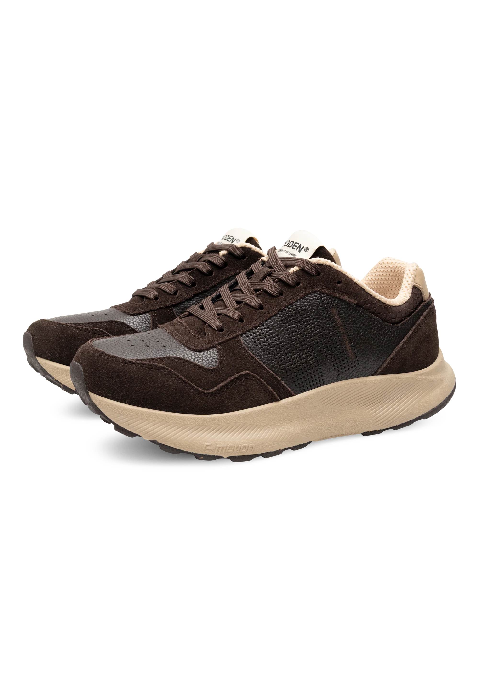 Mathilde Runner Leather - Chocolate - Image 2