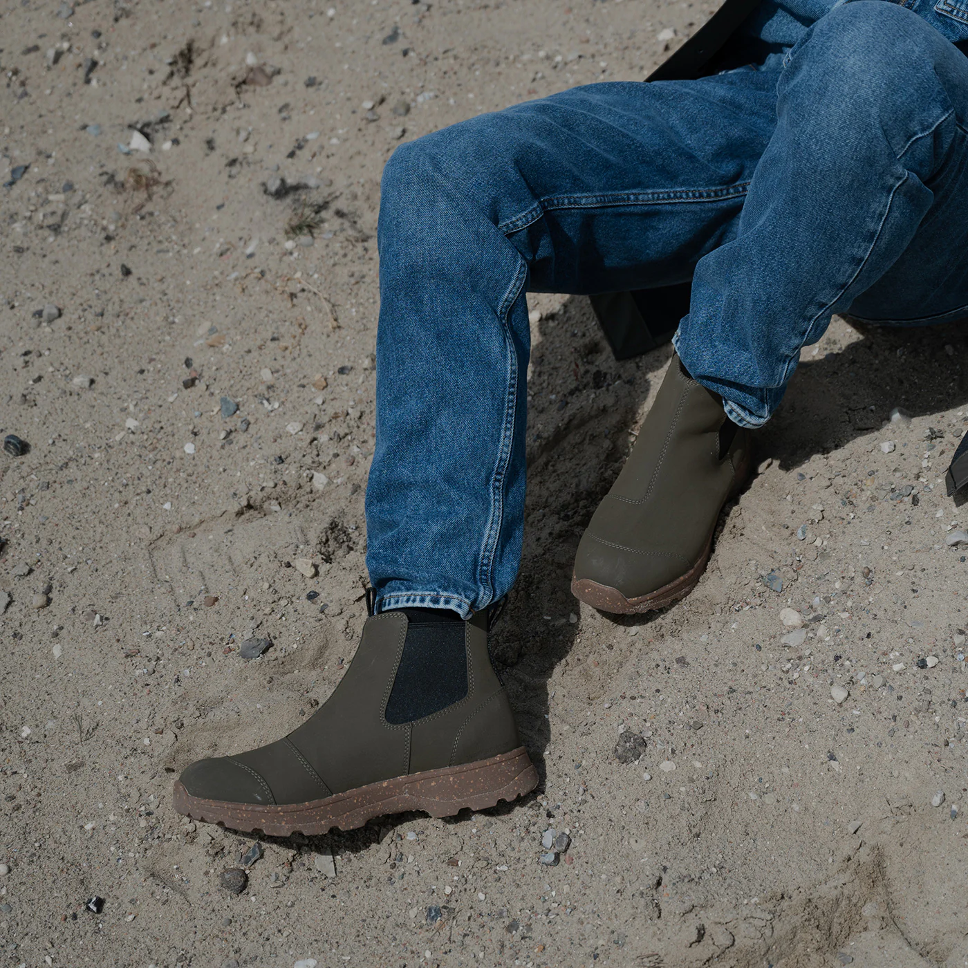 Melvin Track Waterproof - Dark Olive/Gum - Image 3