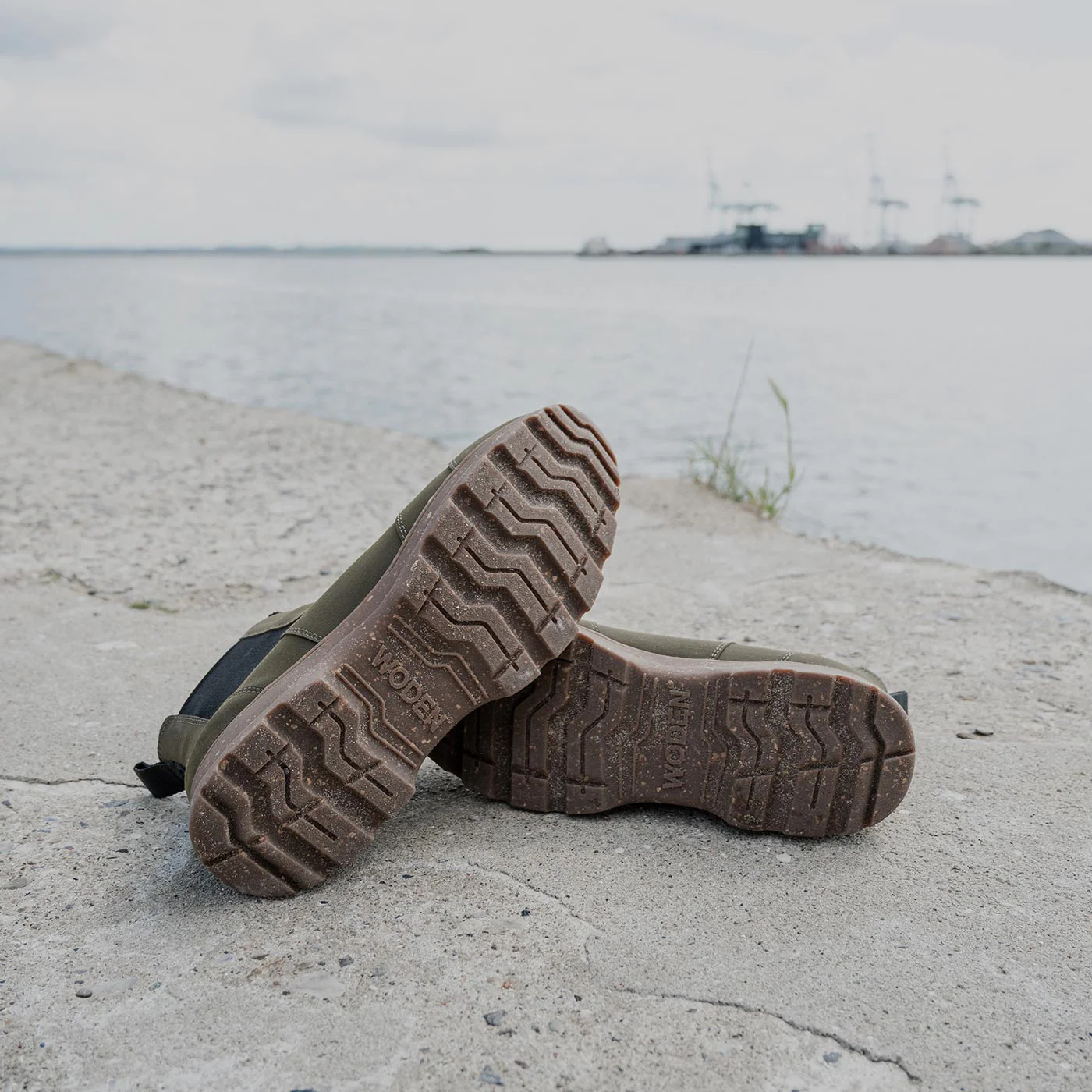Melvin Track Waterproof - Dark Olive/Gum - Image 5