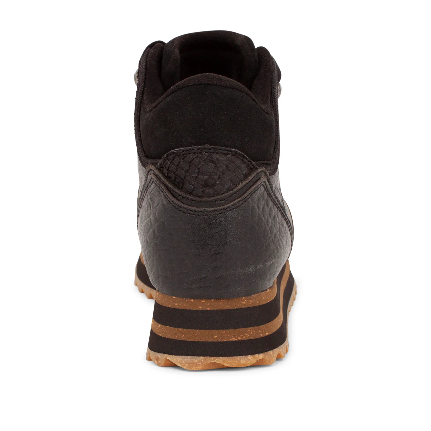Mille Croco Shiny Plateau - Black - Image 5
