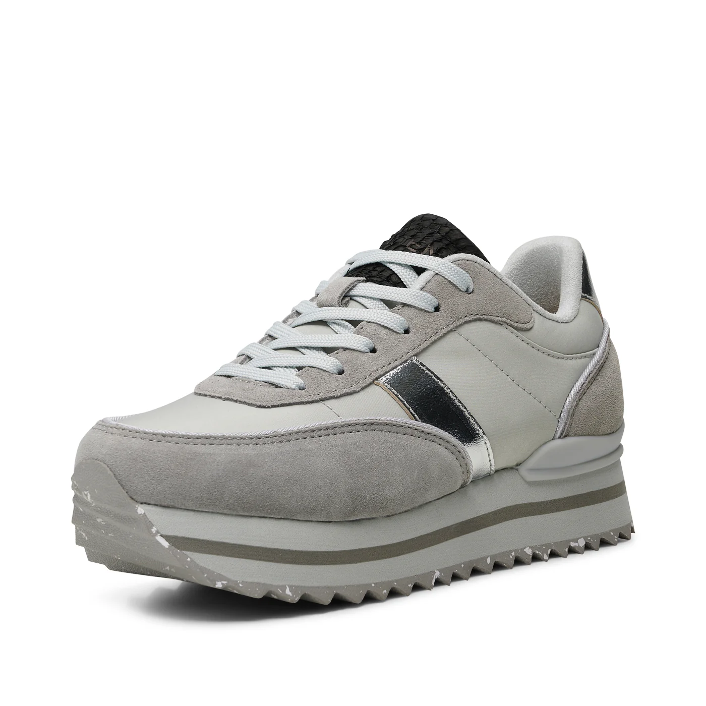 Nellie II Metallic Plateau - Sea Fog Grey - Image 3