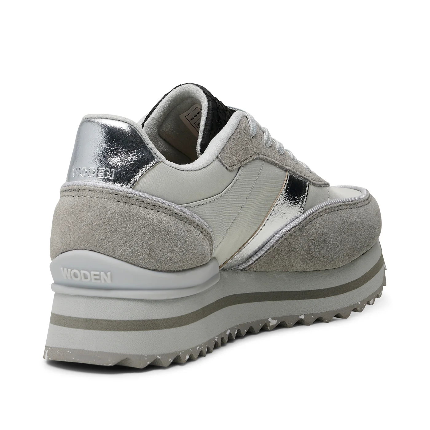 Nellie II Metallic Plateau - Sea Fog Grey - Image 4