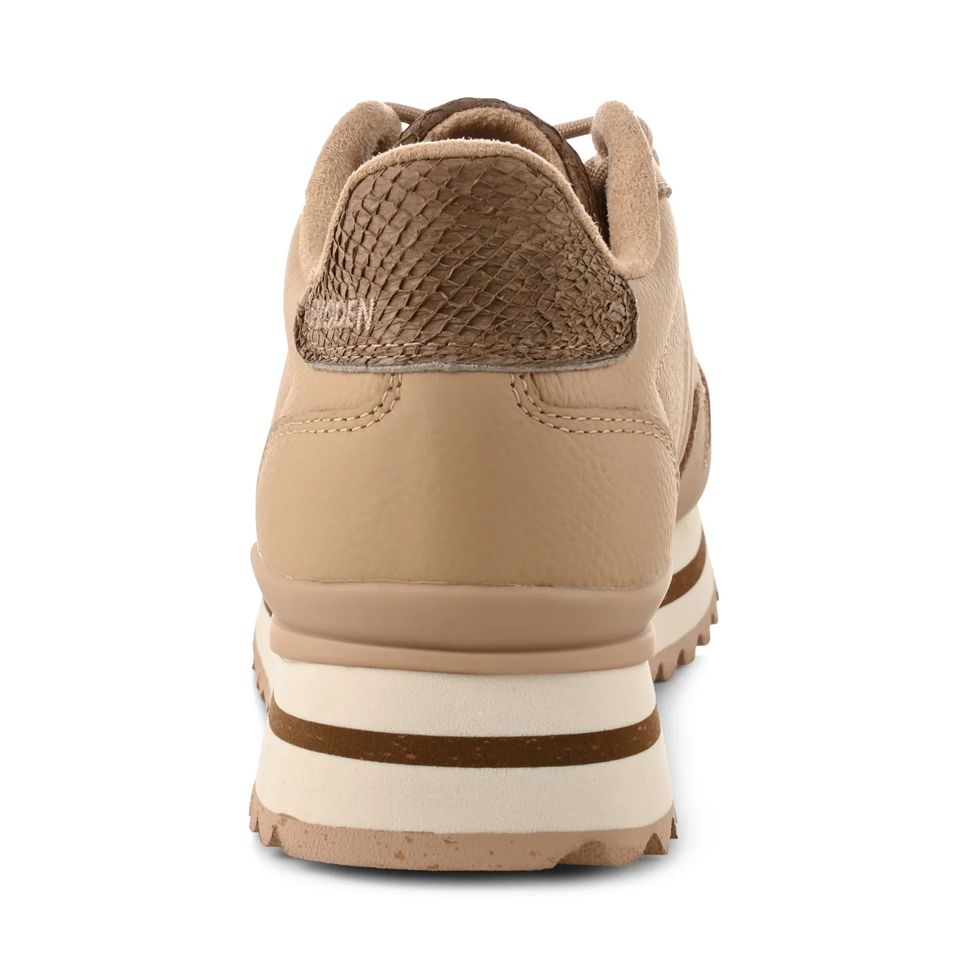 Nora III Full Leather Plateau - Coffee Cream - Image 7